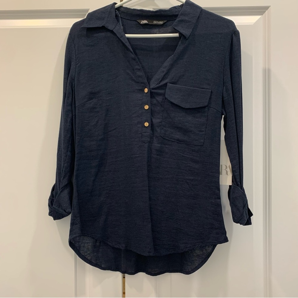 Zara Linen Shirt